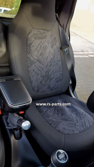 Sitzbezüge Schonbezüge für Land Rover Discovery Sport schwarz-grau V17  Vordersitze