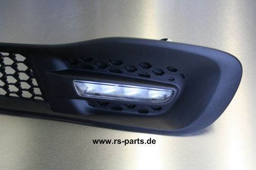 LED Tagfahrleuchten mit Frontgittereinsatz in schwarz für Smart 451